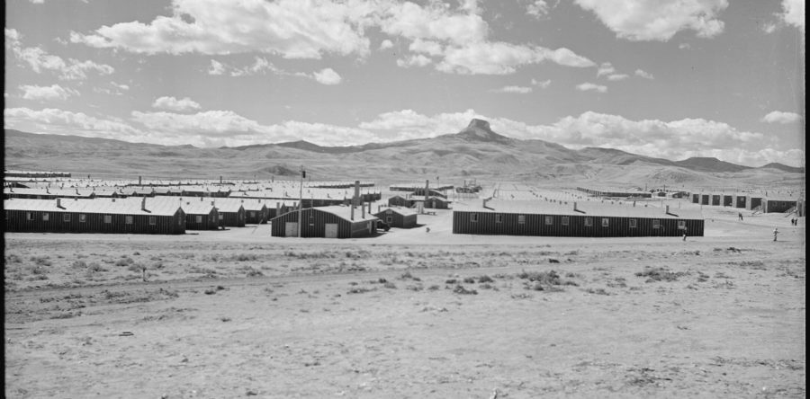 “The Heart Mountain Incarceration Camp by Aura Sunada Newlin”